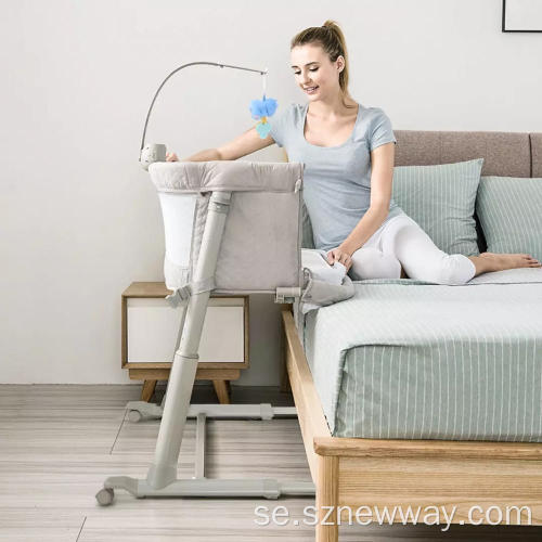 Ronbei Nyfödd Baby Bed Portable Baby Crib